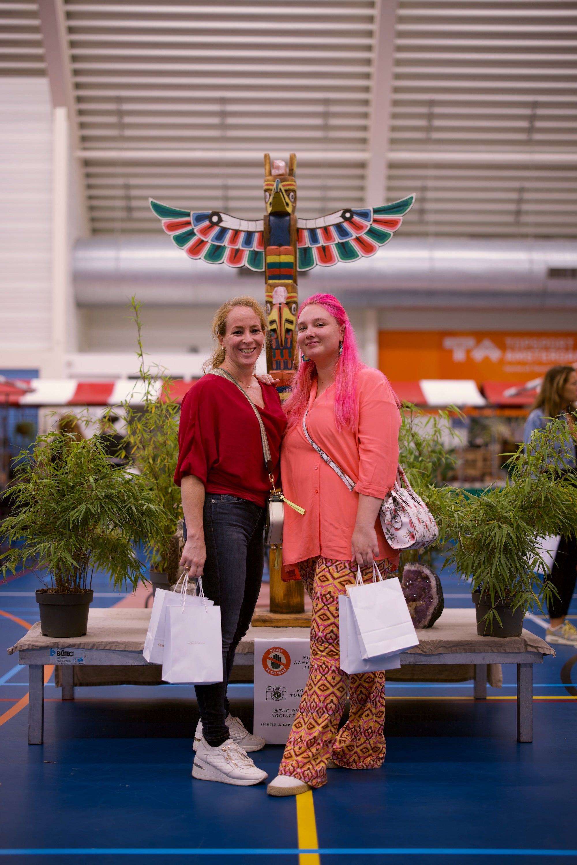 Spiritual Experience Event duo with smile