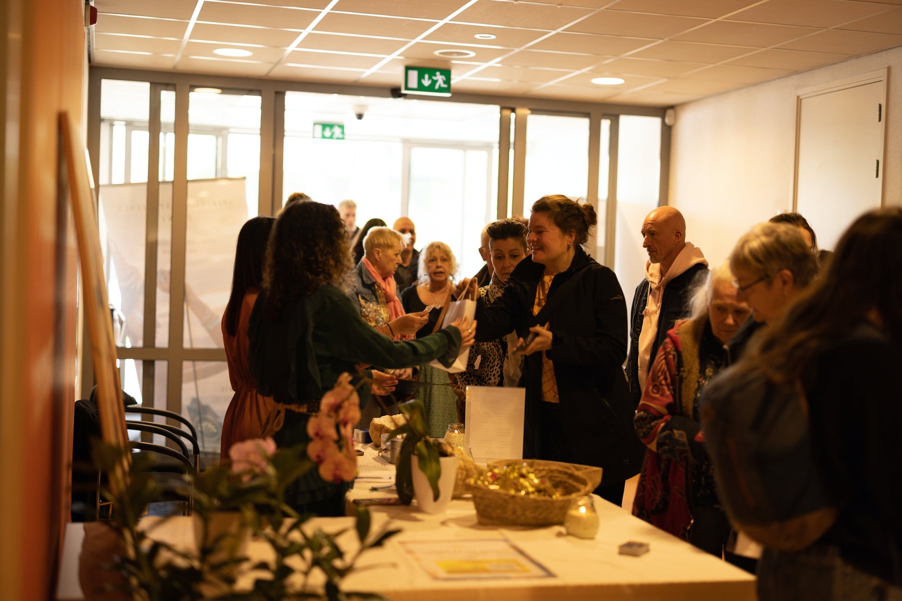 Spiritual Experience Event welcome entreehal